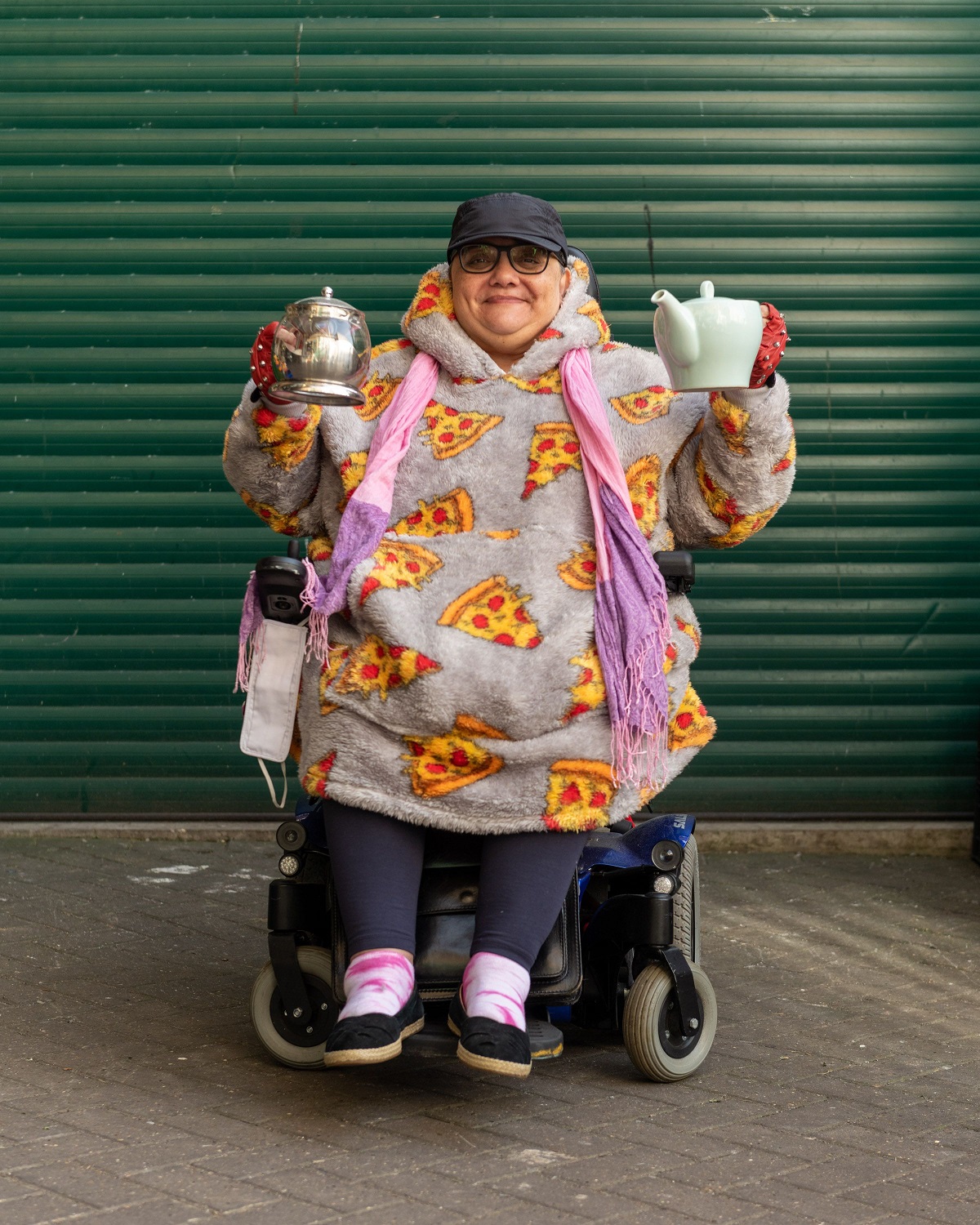 Picture of a real freegler, looking happy. Photo by Alex Bamford.